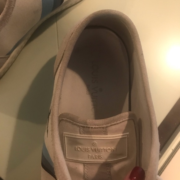 AUTHENTIC LOUIS VUITTON MENS shoes size 7.5 men’s - Picture 4 of 8